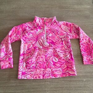 Lilly Pulitzer Girls Size Small pink pull over